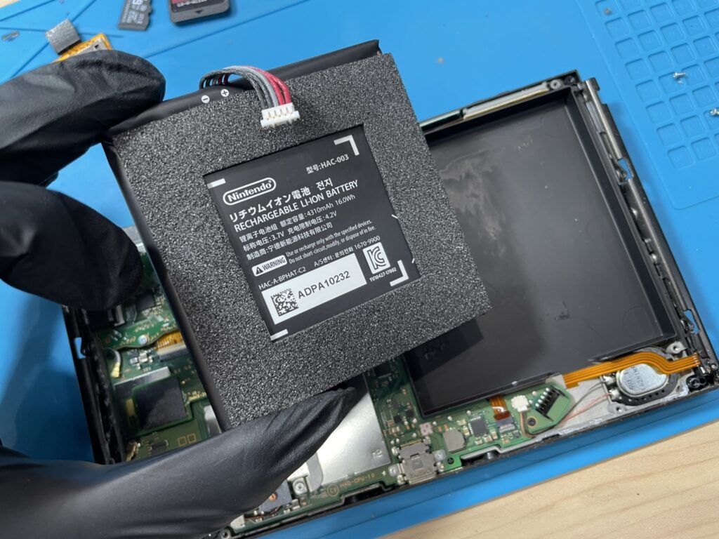 Nintendo Switch バッテリー交換