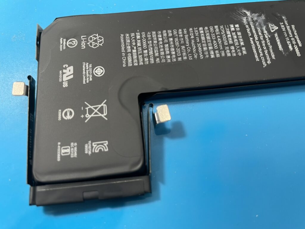 iPhone11Pro バッテリー交換