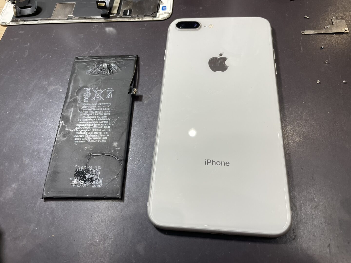 【都城駅前店】iPhone8Plusもバッテリー交換できます！